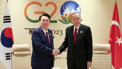 윤석열 대통령, G20 정상회의 계기 튀르키예 대통령과 정상회담 개최