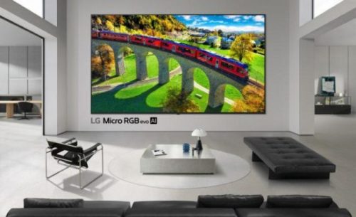 LG, '마이크로RGB 에보' 차세대 프리미엄 LCD TV 첫 공개