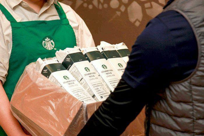 스타벅스, 종이팩 회수 사업 청주로 확대