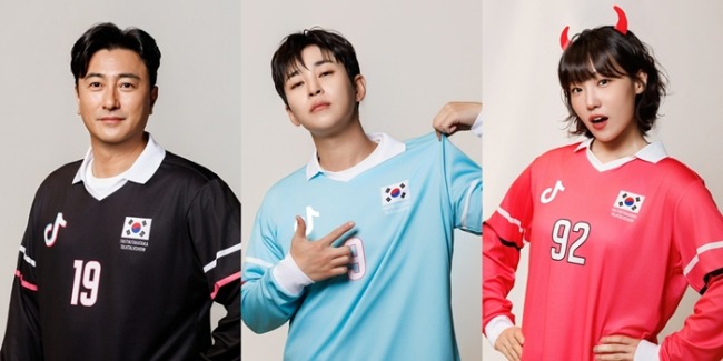 ‘티키타카쇼’ 안정환·딘딘·이은지, 틱톡 오리지널 축구 예능 공개