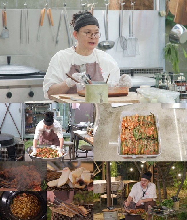 전지적 참견 시점 400회 이영자, 12kg 제육볶음으로 연 불먹 야식