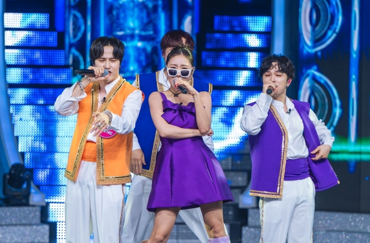 미스트롯 포유 11회 허찬미, 울랄라세션과 ‘첫 남성 짝꿍’ 무대