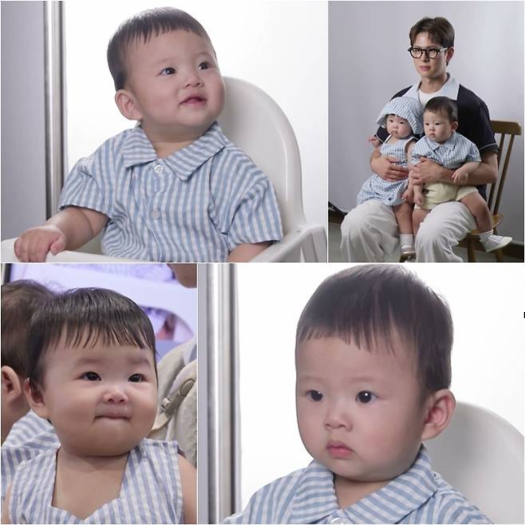 슈퍼맨이 돌아왔다 632회 강단둥이 첫 여권사진 '극과 극 포즈'