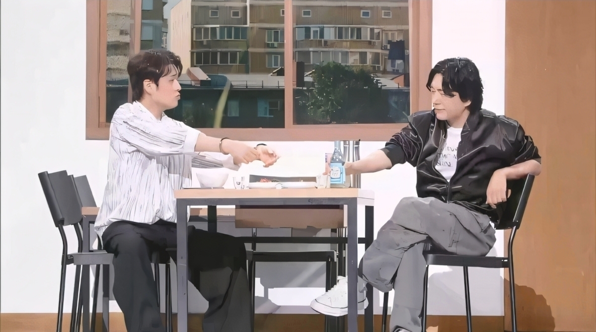 경찰 신윤승·범인 김진곤의 술자리