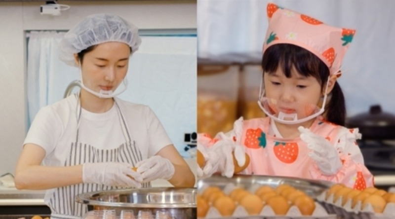 서아도 함께한 반찬 100인분 만들기