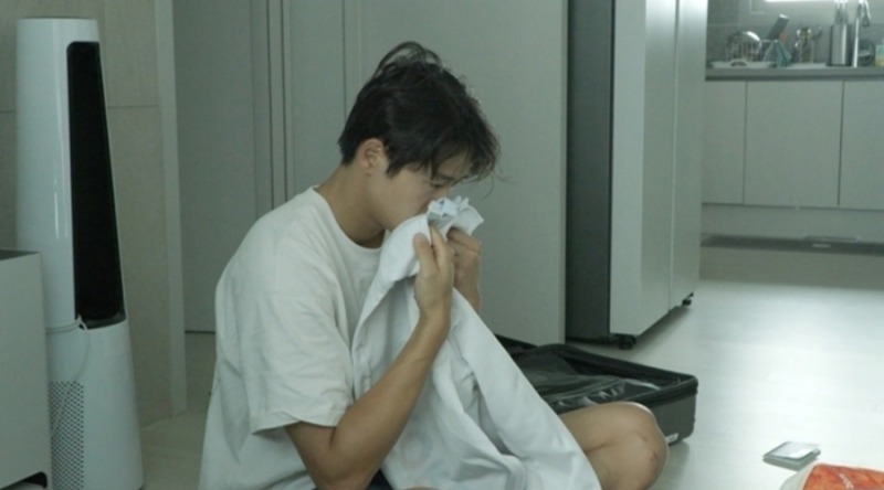 아시안게임 2관왕의 귀국 다음 날